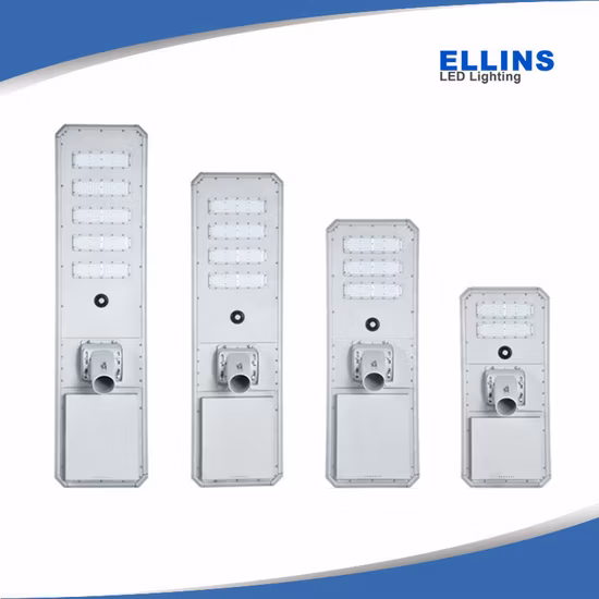 IP65 wetterfeste Solar-Straßenlaternen mit hocheffizientem monokristallinem Solarpanel