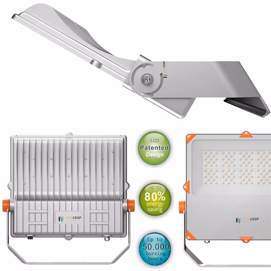 Superhelle Luxeon/Osram LED 50 Watt LED-Flutlichter für den Außenbereich, IP66, wetterfest, Kaltweiß 6500 K, 100–240 V, 50/60 Hz, PLC-Dimmer, 150 lm/W, Flutlicht